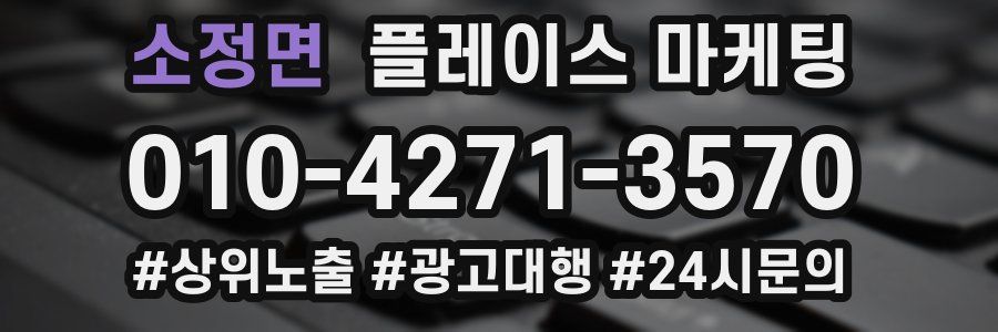 소정면 플레이스 마케팅