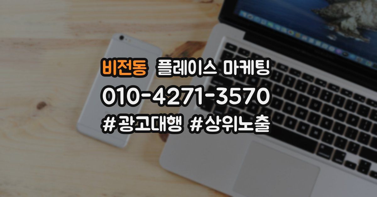 비전동 플레이스 마케팅
