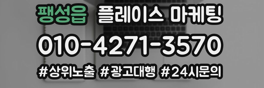 팽성읍 플레이스 마케팅