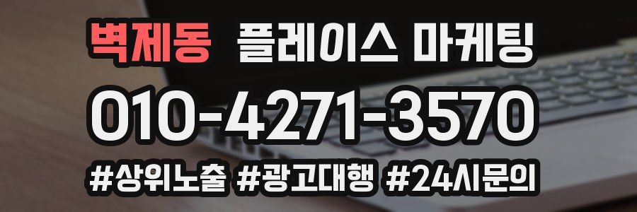 벽제동 플레이스 마케팅