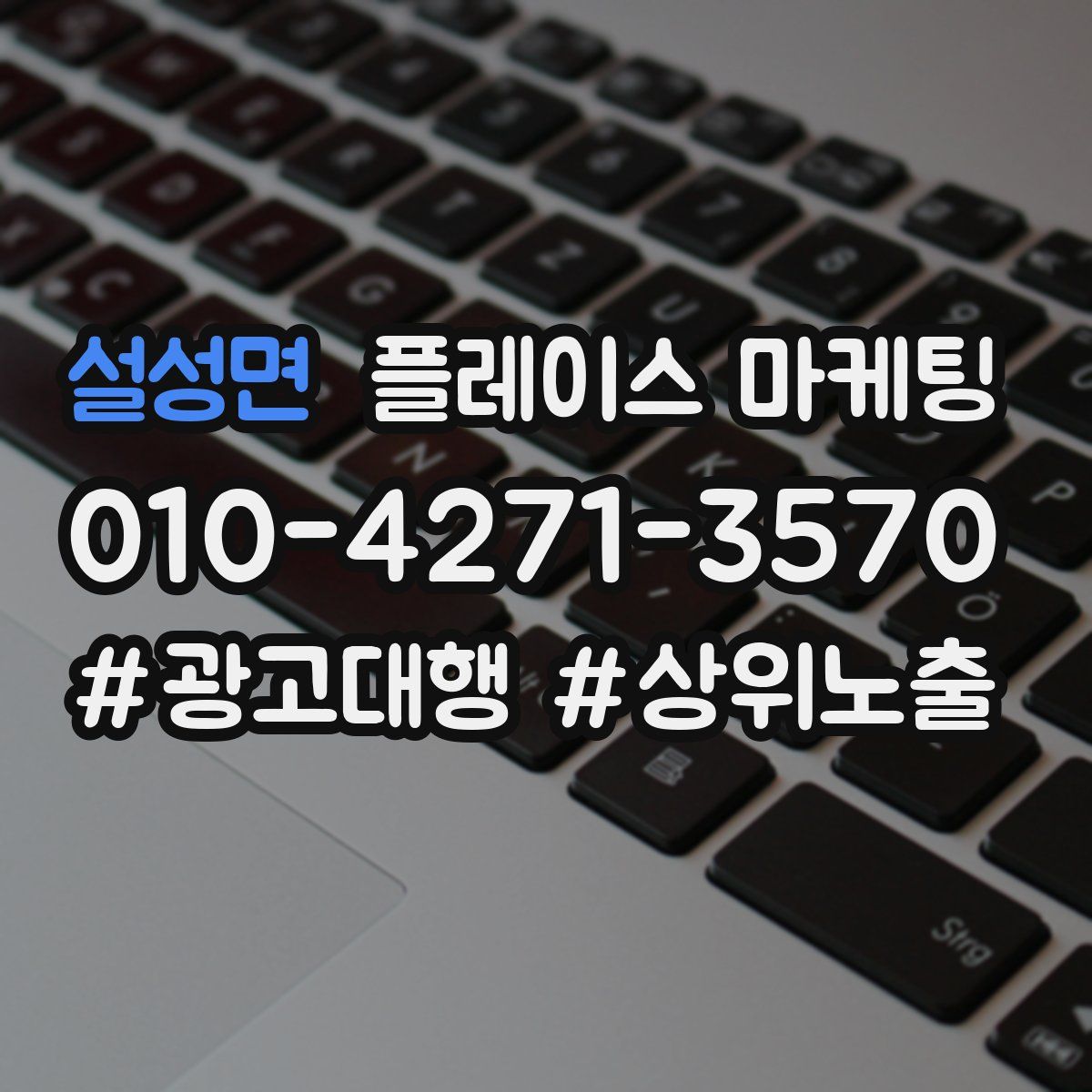 설성면 플레이스 마케팅