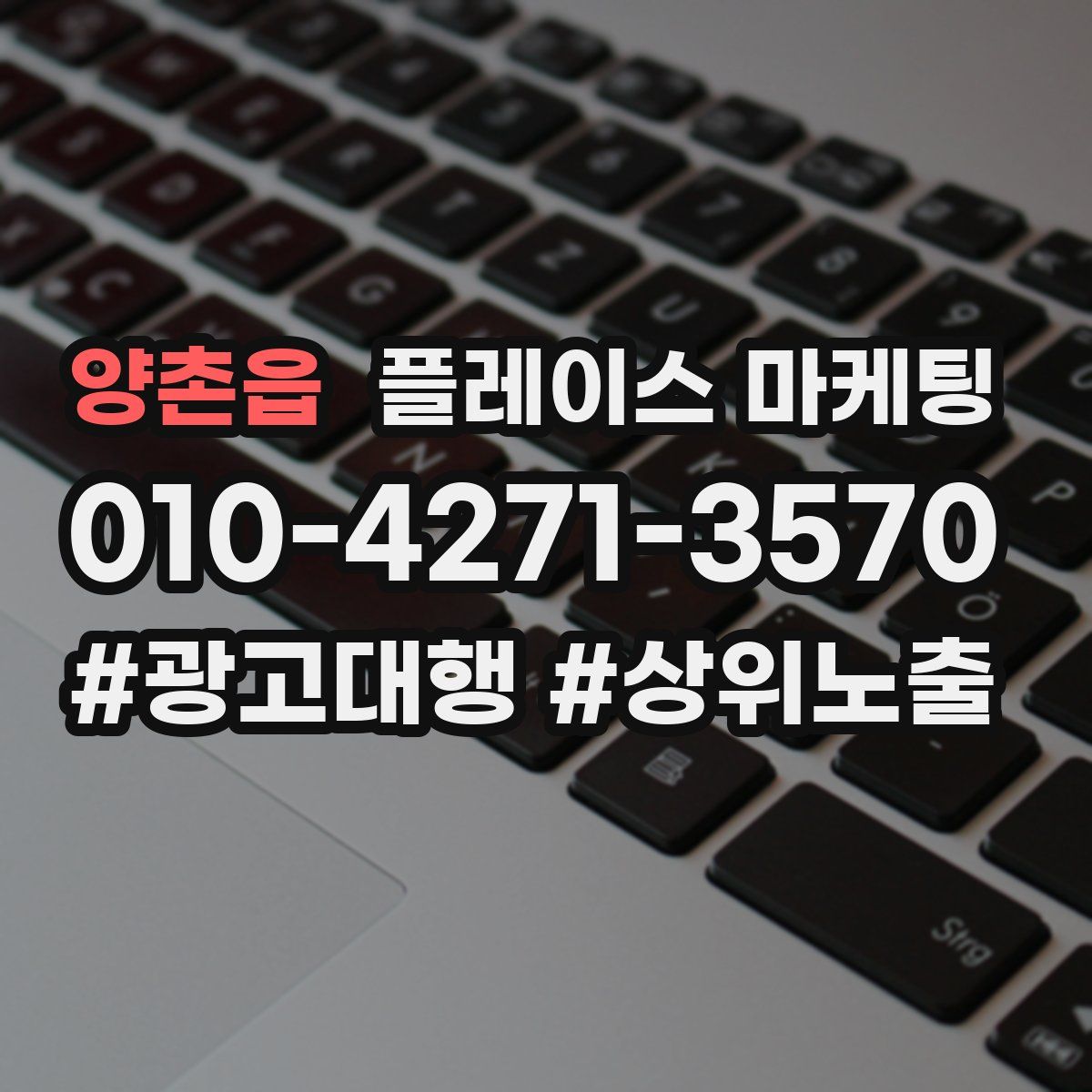 양촌읍 플레이스 마케팅