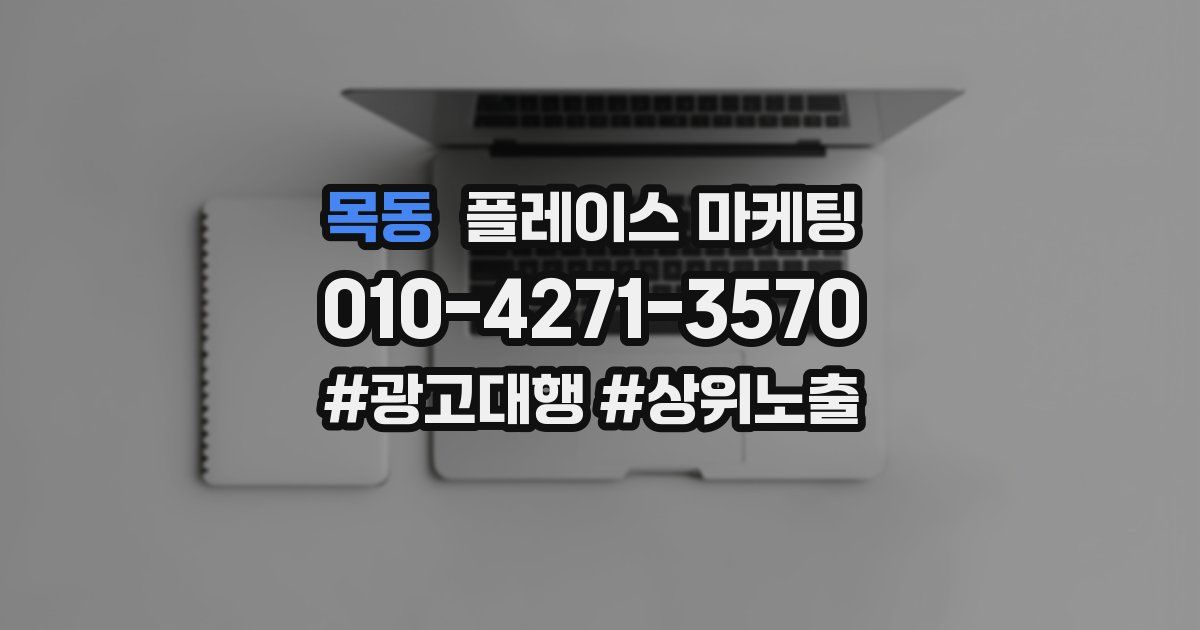 목동 플레이스 마케팅