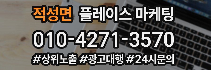 적성면 플레이스 마케팅