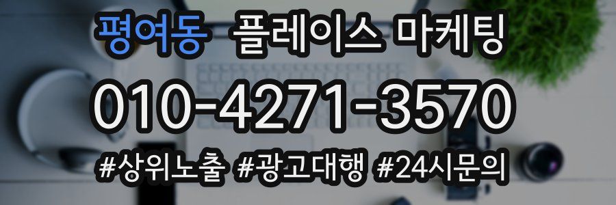 평여동 플레이스 마케팅