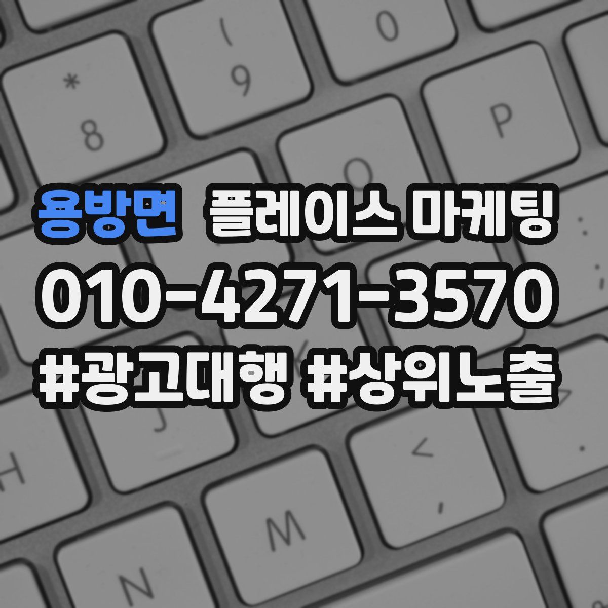용방면 플레이스 마케팅