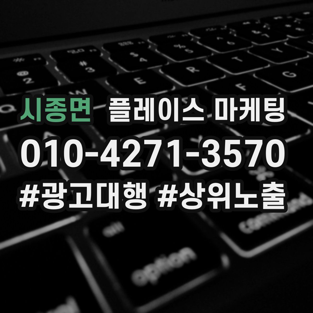 시종면 플레이스 마케팅