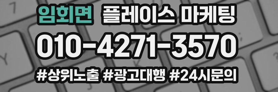 임회면 플레이스 마케팅