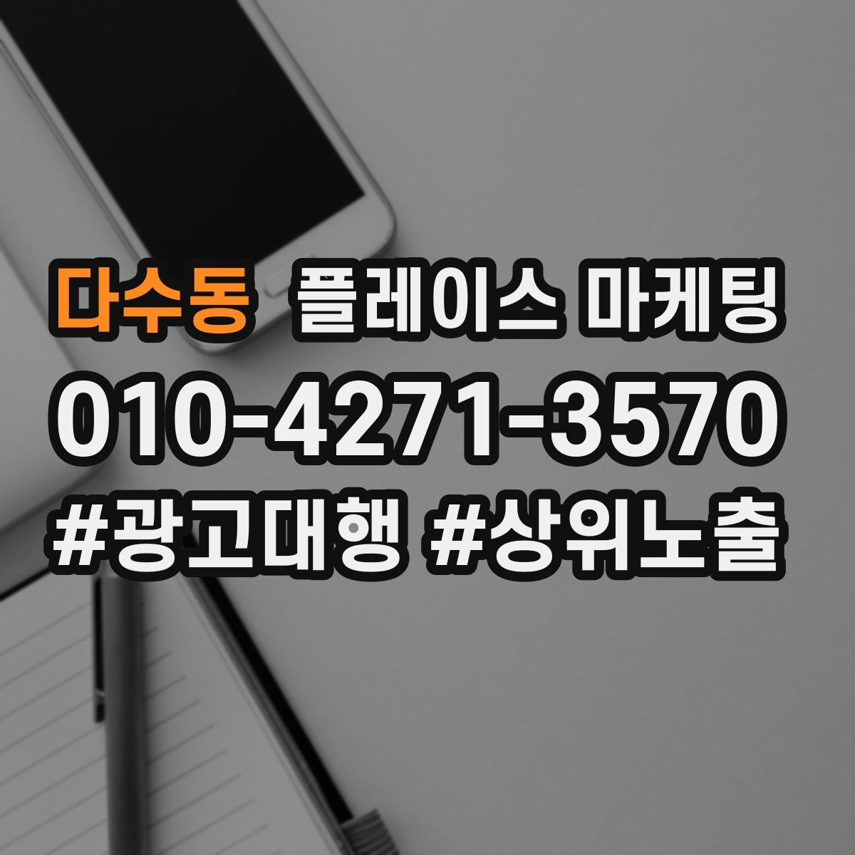 다수동 플레이스 마케팅