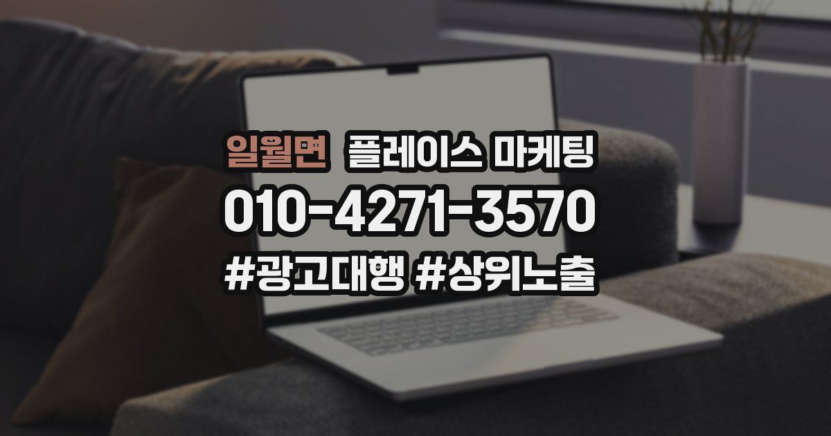 일월면 플레이스 마케팅