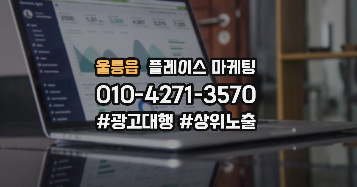울릉읍 플레이스 마케팅