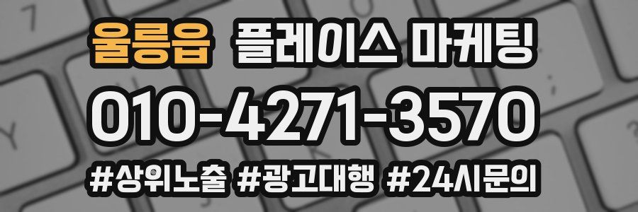 울릉읍 플레이스 마케팅