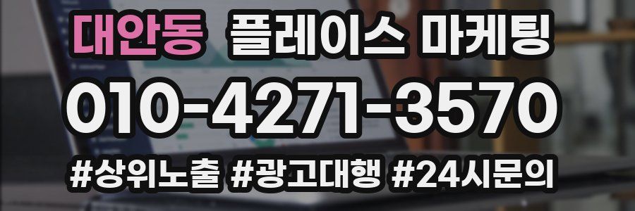 대안동 플레이스 마케팅
