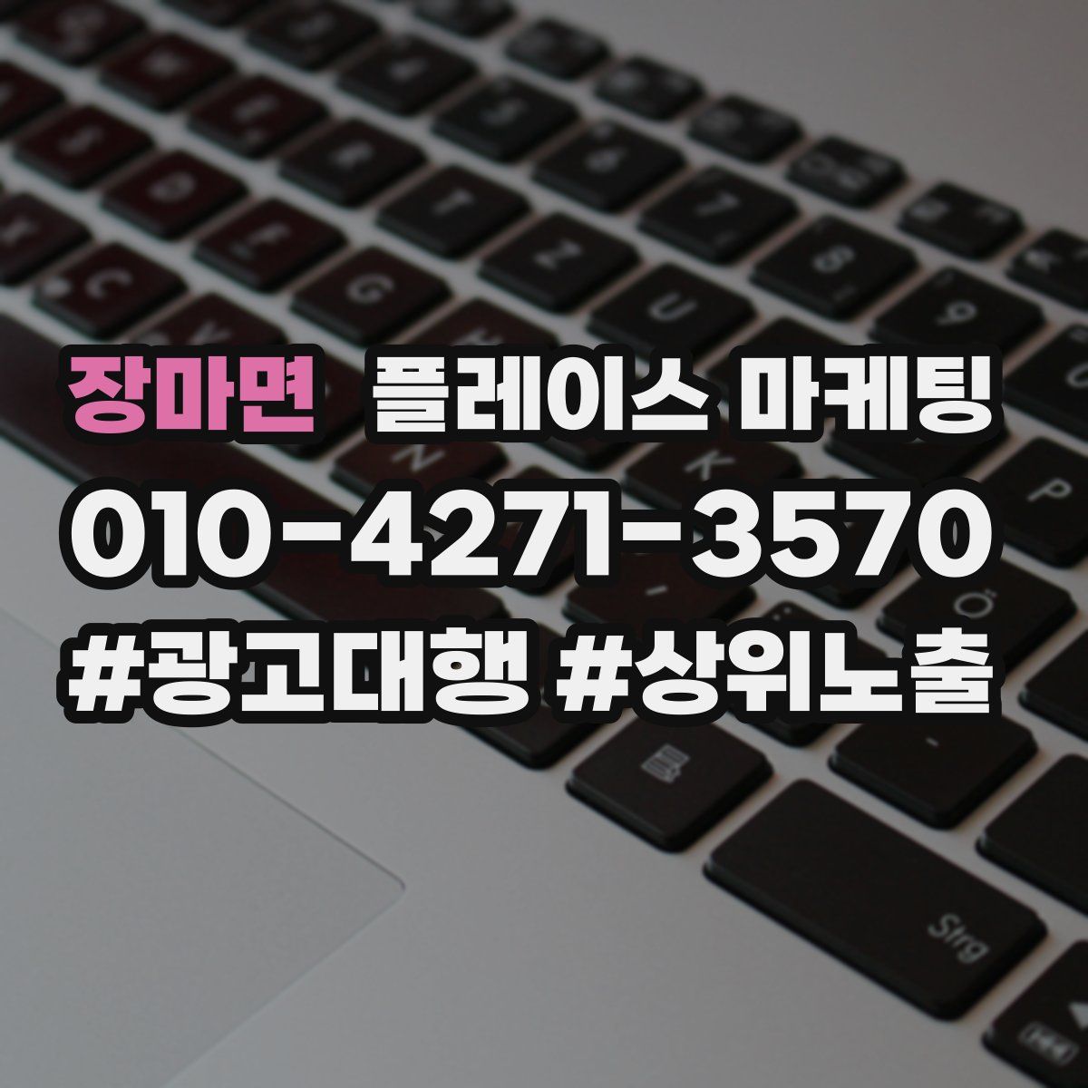 장마면 플레이스 마케팅