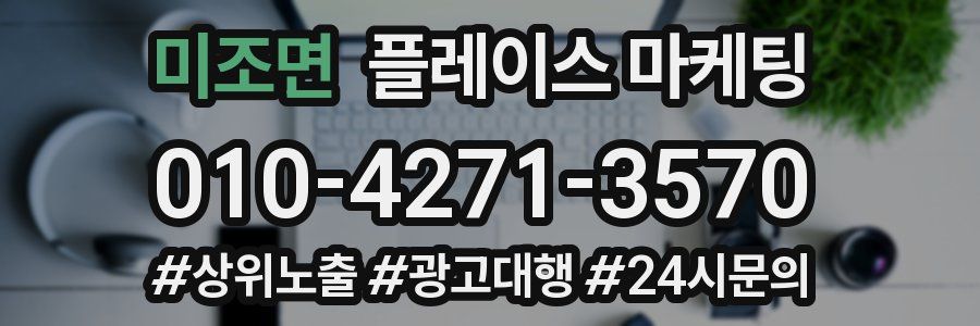 미조면 플레이스 마케팅