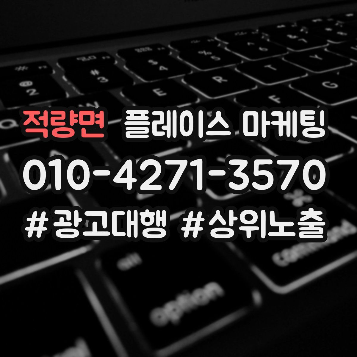 적량면 플레이스 마케팅