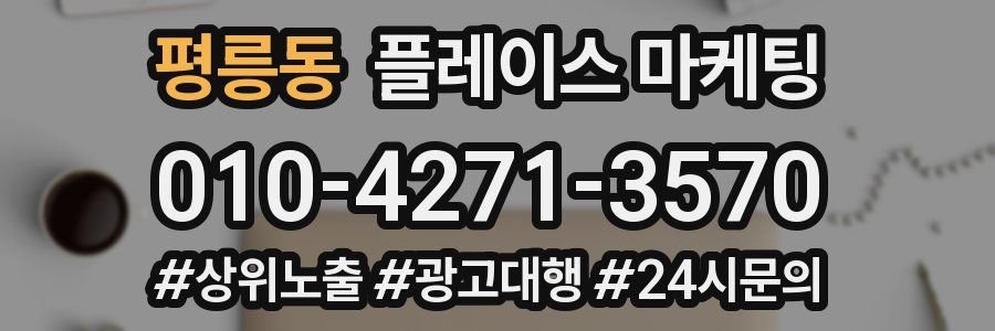 평릉동 플레이스 마케팅