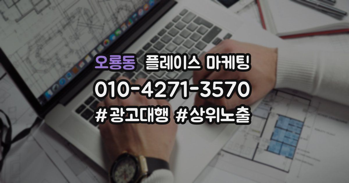 오룡동 플레이스 마케팅