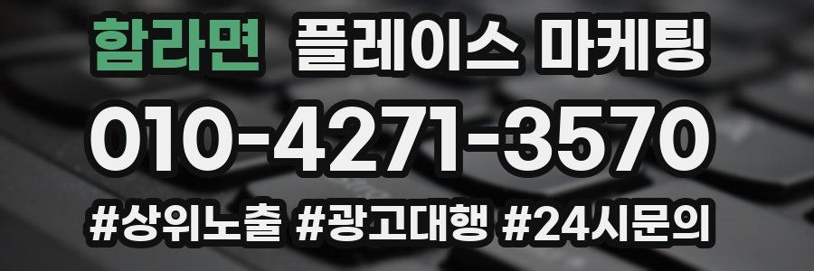 함라면 플레이스 마케팅