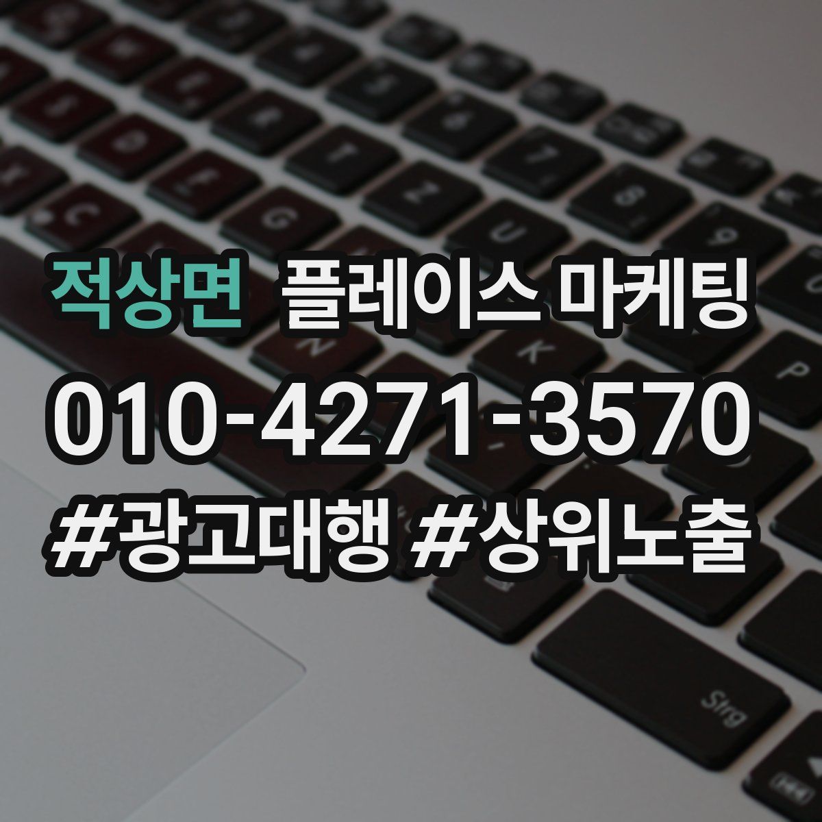 적상면 플레이스 마케팅