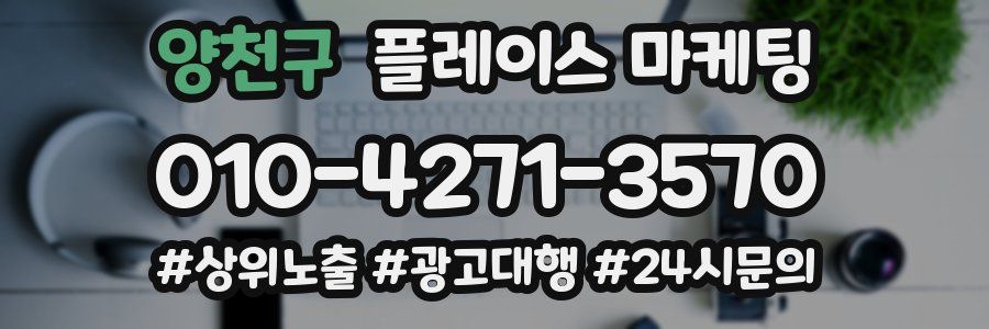 양천구 플레이스 마케팅