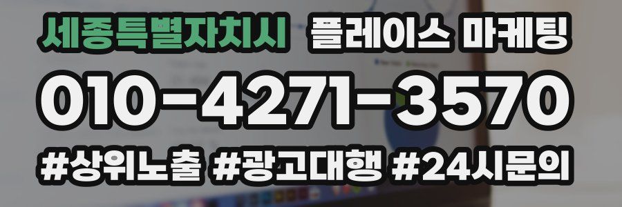 세종특별자치시 플레이스 마케팅