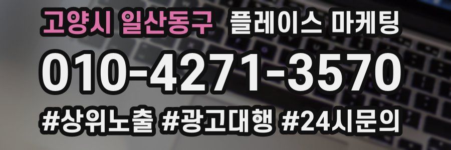 고양시 일산동구 플레이스 마케팅