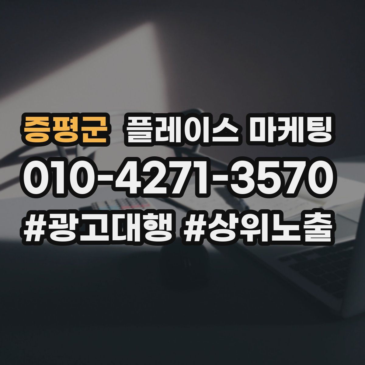 증평군 플레이스 마케팅