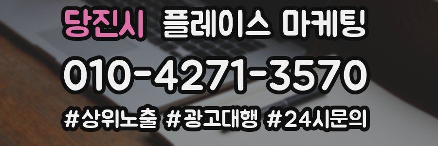 당진시 플레이스 마케팅