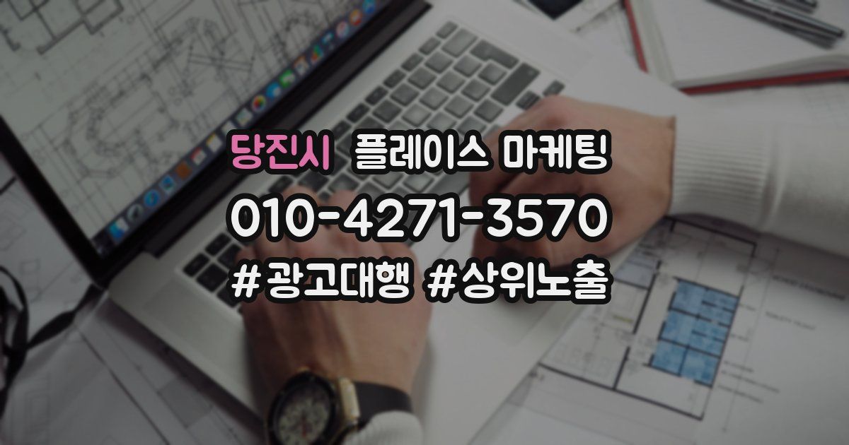 당진시 플레이스 마케팅