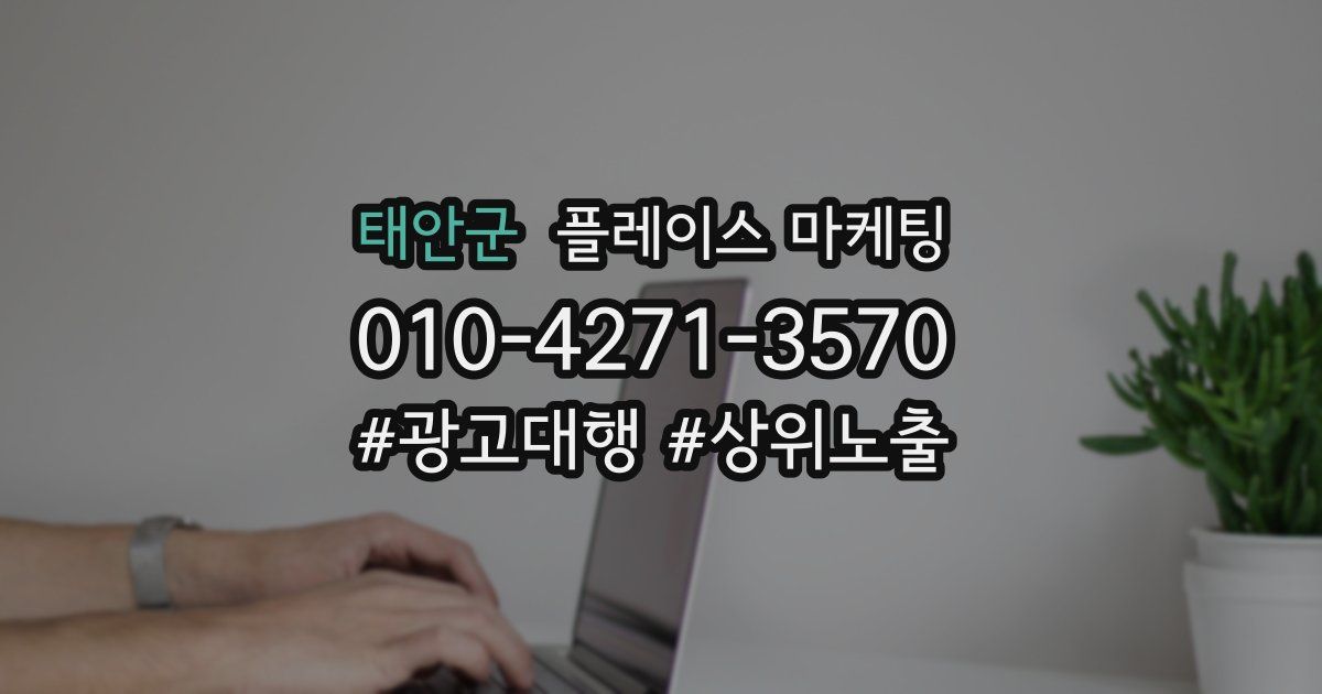 태안군 플레이스 마케팅