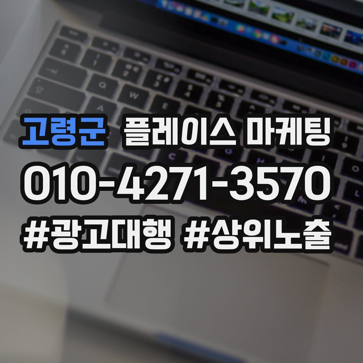 고령군 플레이스 마케팅