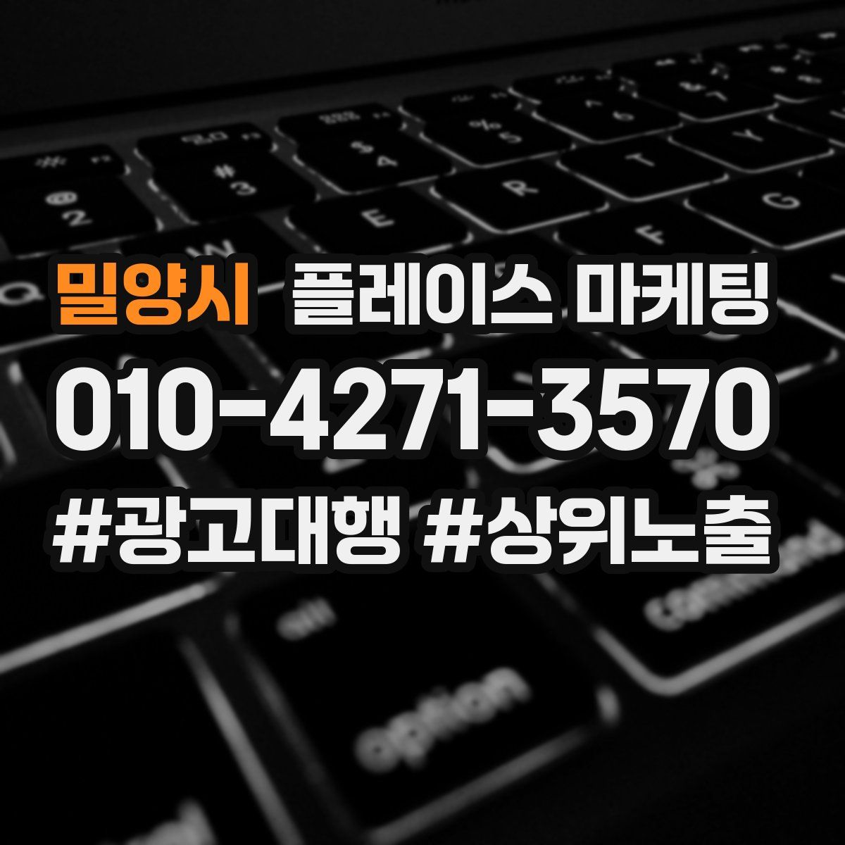 밀양시 플레이스 마케팅
