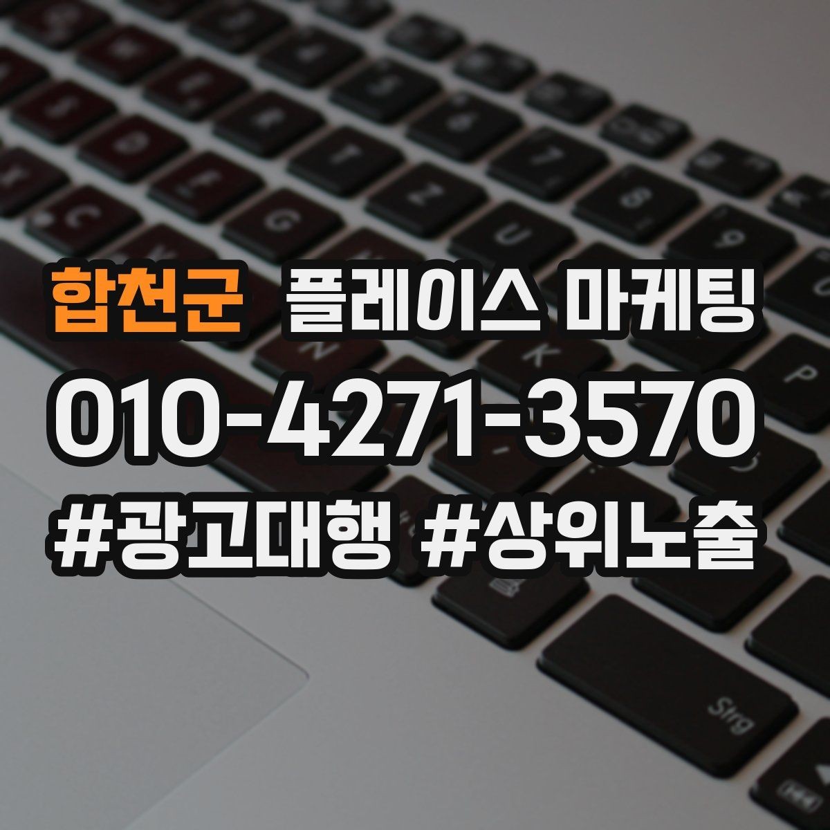합천군 플레이스 마케팅 목표를 길찾기로 잡을 때 유리한 업종