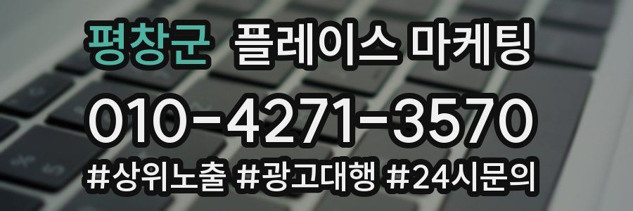 평창군 플레이스 마케팅