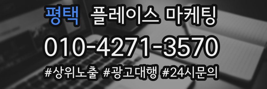 평택 플레이스 마케팅