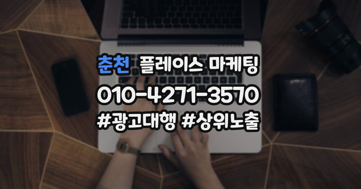 춘천 플레이스 마케팅