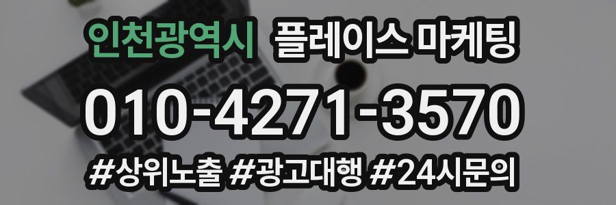 인천광역시 플레이스 마케팅