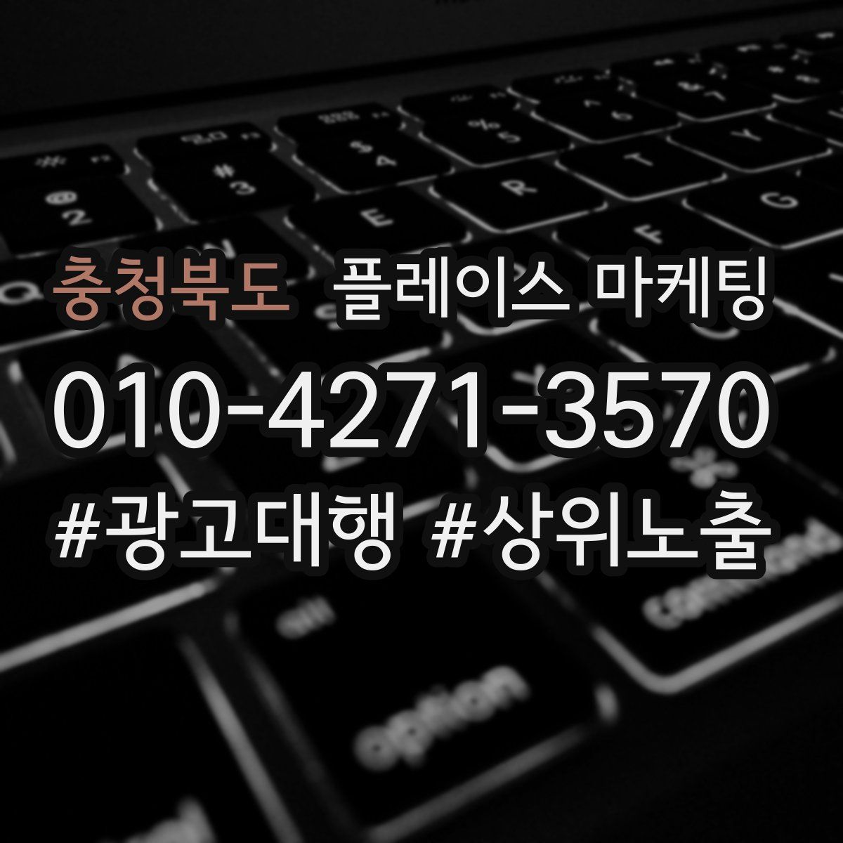 충청북도 플레이스 마케팅