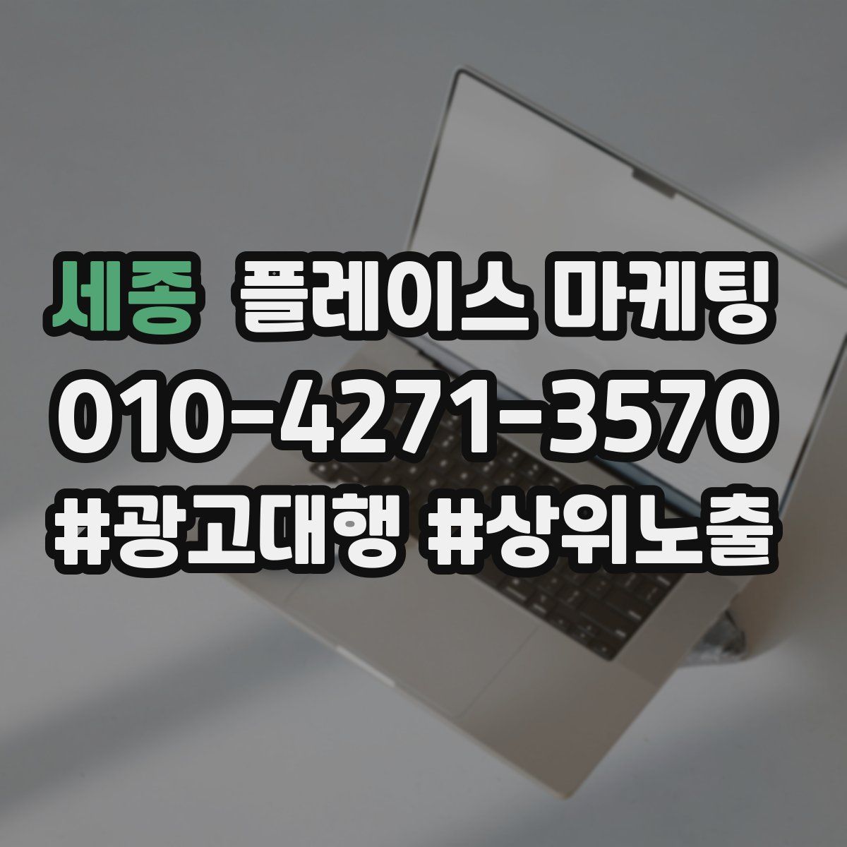 세종 플레이스 마케팅