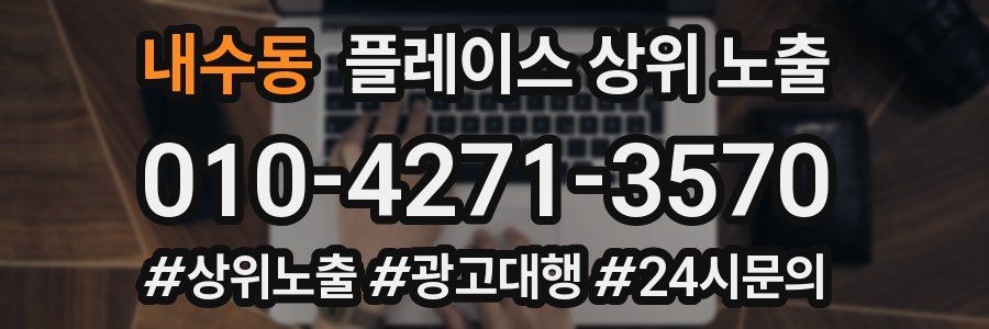 내수동 플레이스 상위 노출