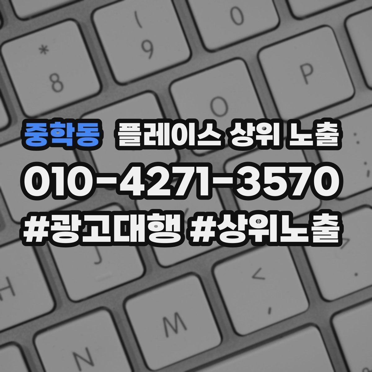 중학동 플레이스 상위 노출 반경 타겟을 잡는 현실적인 방법