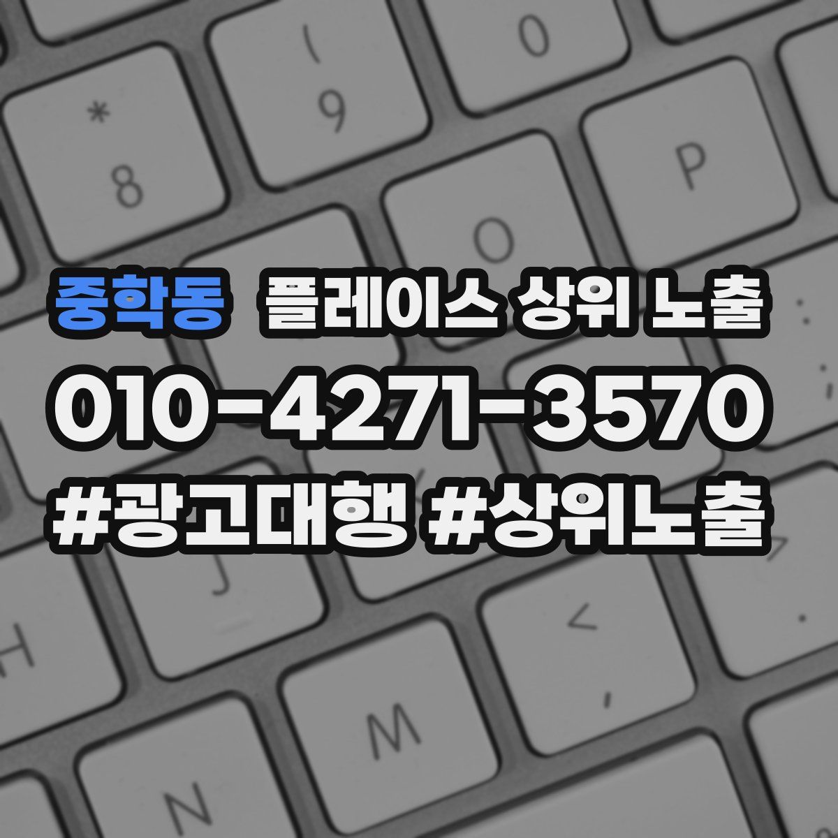 중학동 플레이스 상위 노출