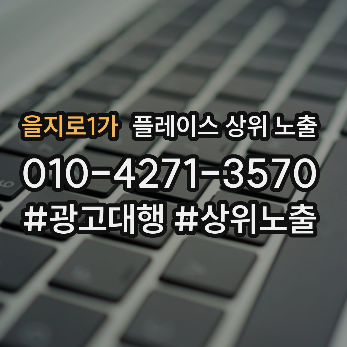 을지로1가 플레이스 상위 노출