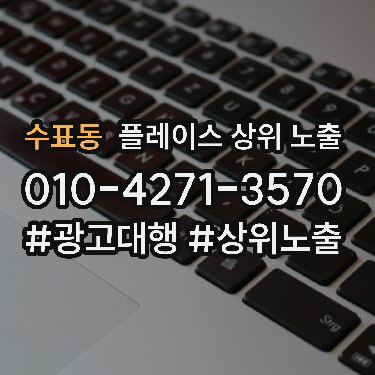 수표동 플레이스 상위 노출 최저가 대신 신뢰를 주는 문구