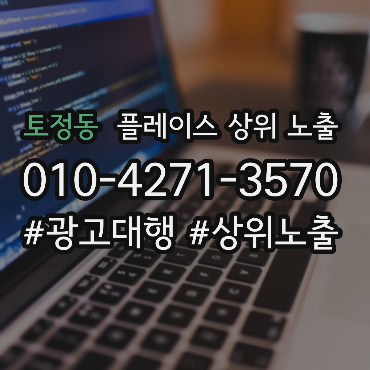 토정동 플레이스 상위 노출