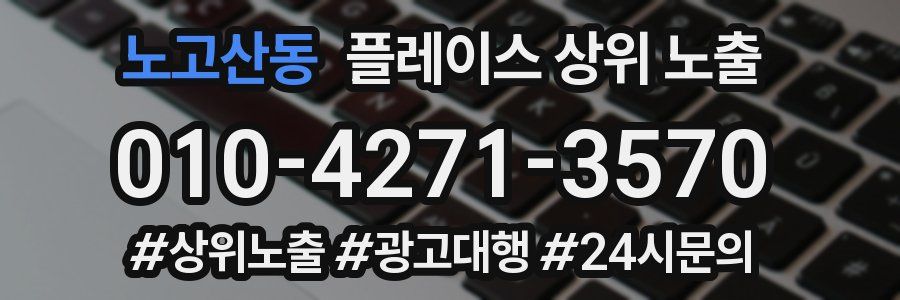 노고산동 플레이스 상위 노출