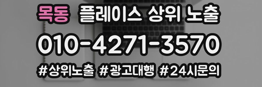 목동 플레이스 상위 노출