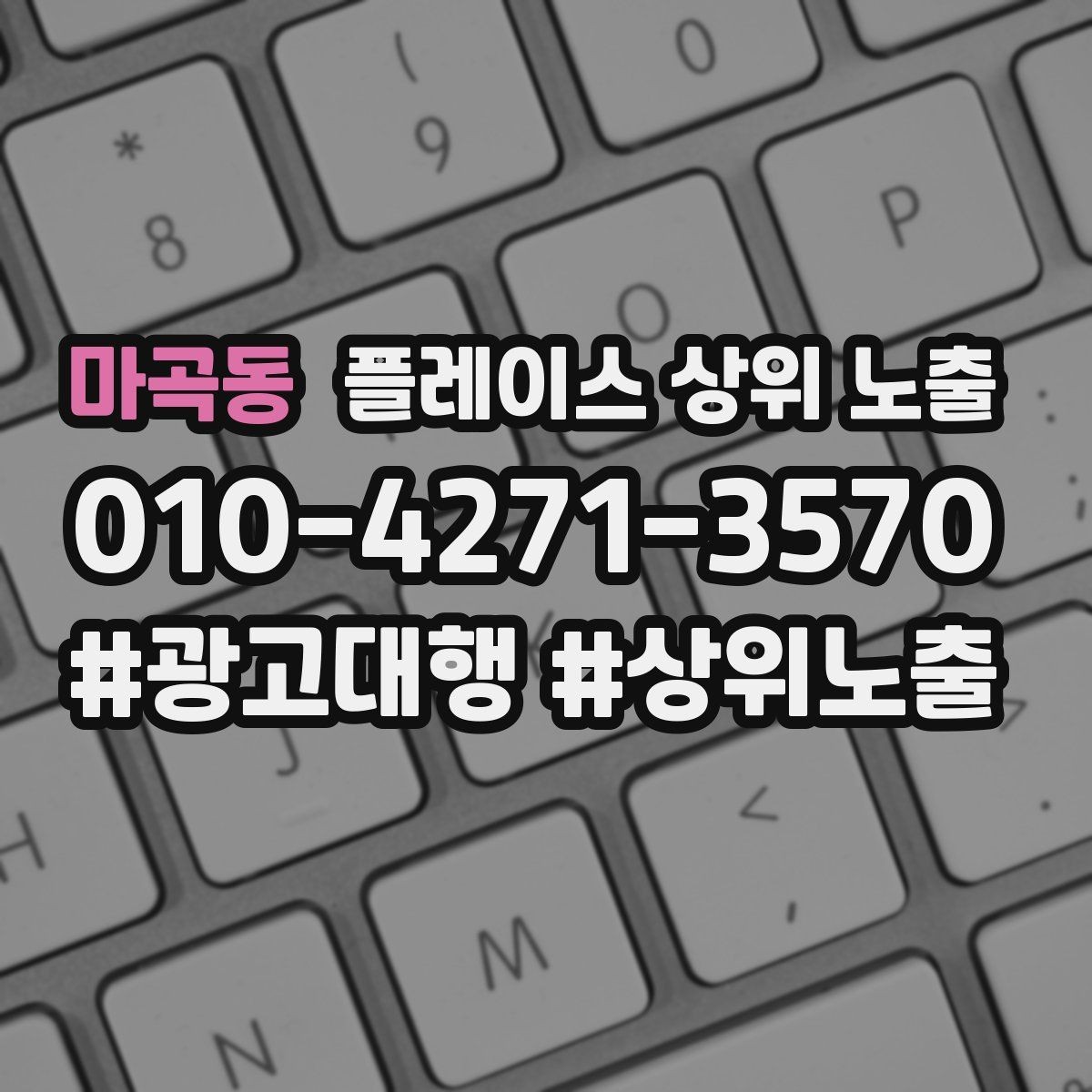 마곡동 플레이스 상위 노출 출장 업종은 연락 버튼이 핵심이다