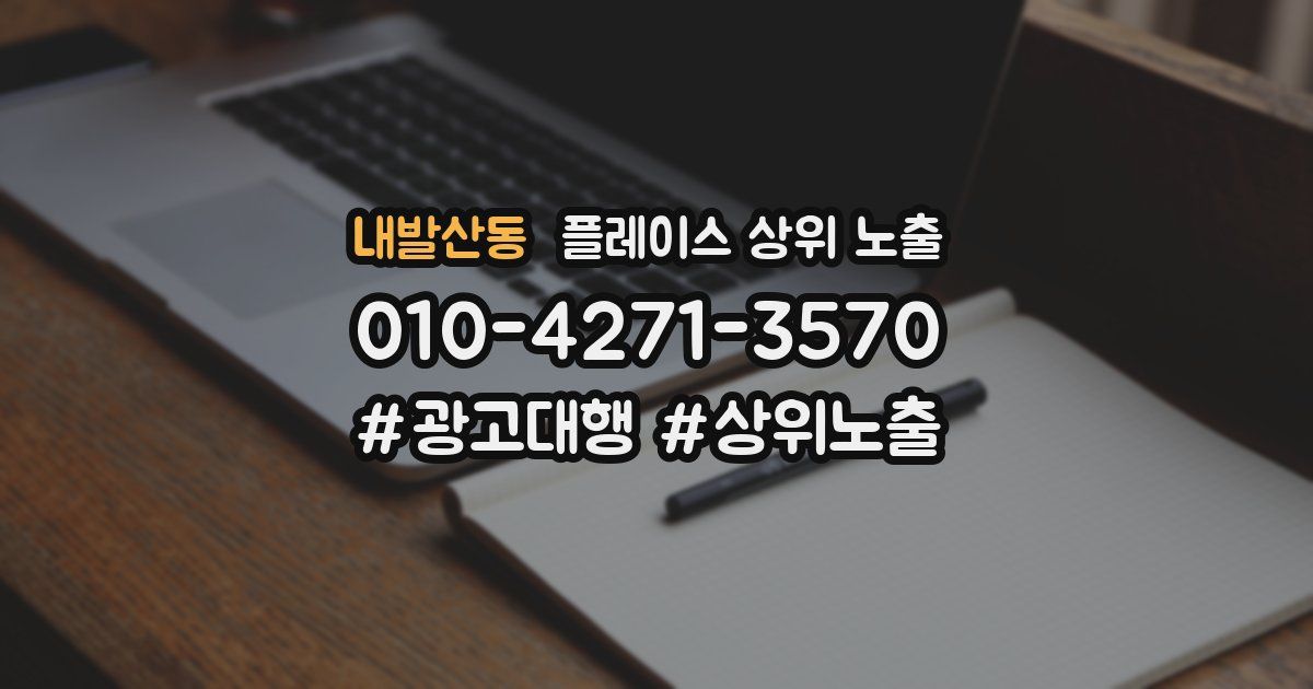 내발산동 플레이스 상위 노출